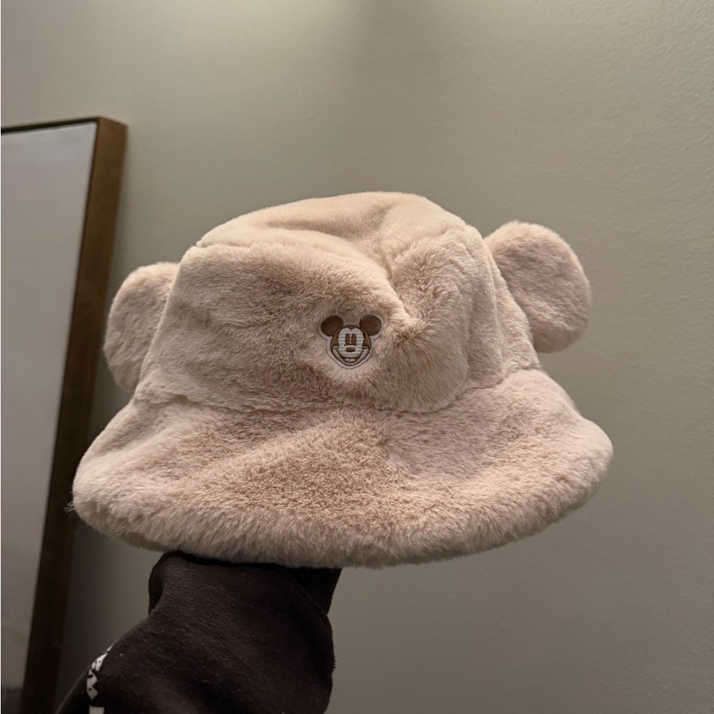 Tokyo Disney Resort Mickey Furry Bucket Hat with Ears